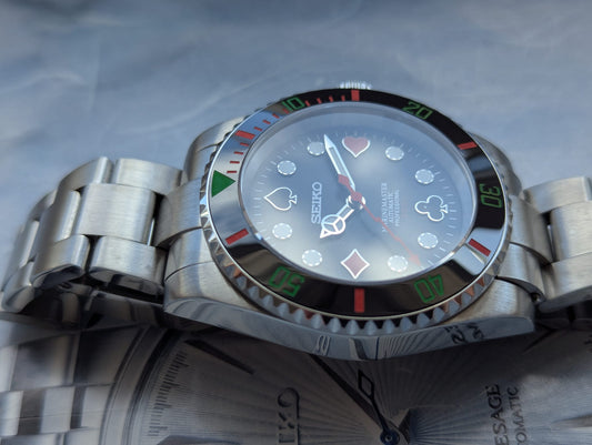 Seiko mod The Gambler