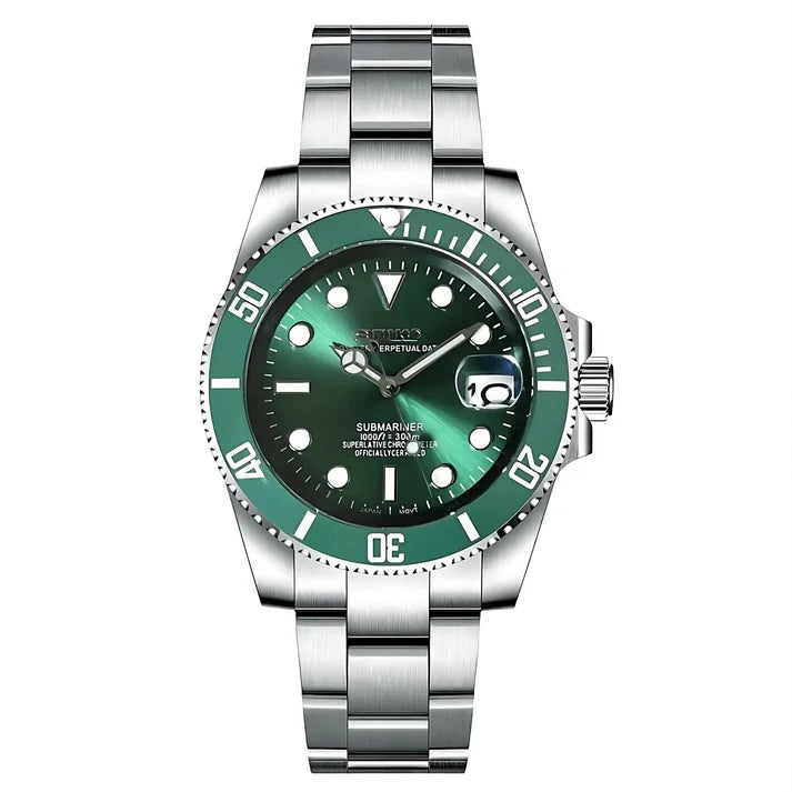 Seiko Mod Submariner "Hulk" Dive Watch