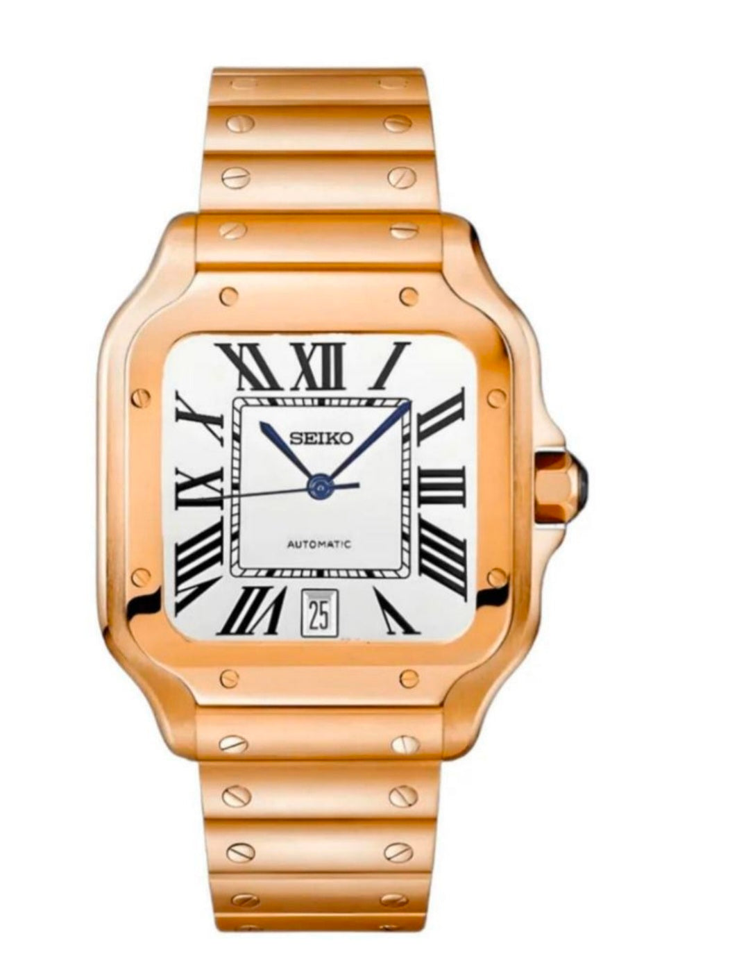 SEIKO Santos Mod Rose Gold