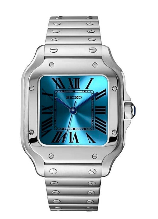 Seiko Santos Mod Ice Blue