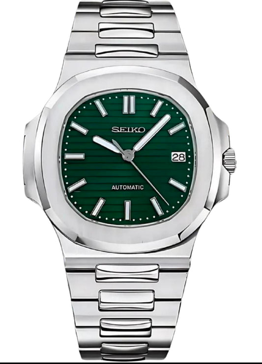 Seiko Nautilus Mod  Emerald Green