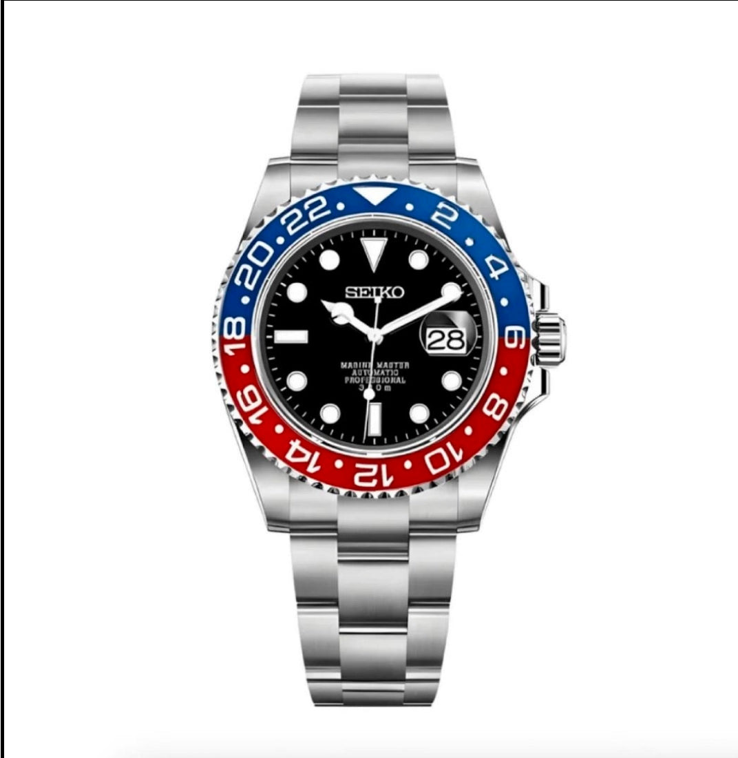 Seiko Mod Pepsi none GMT