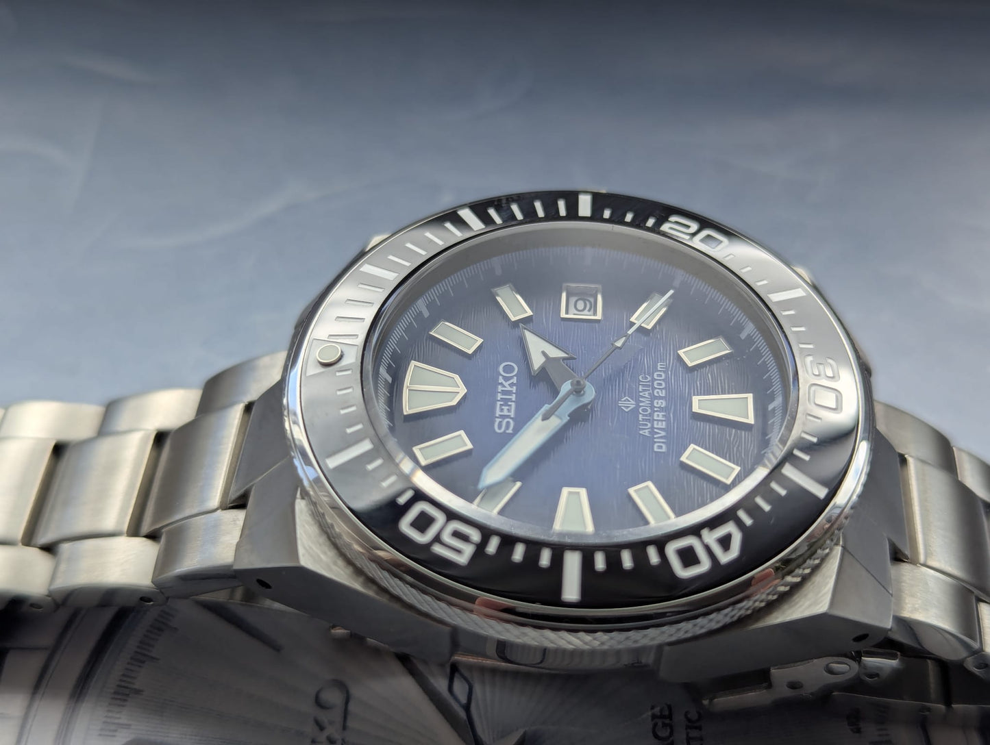 Bespoke custom made Samurai King "Save the ocean "