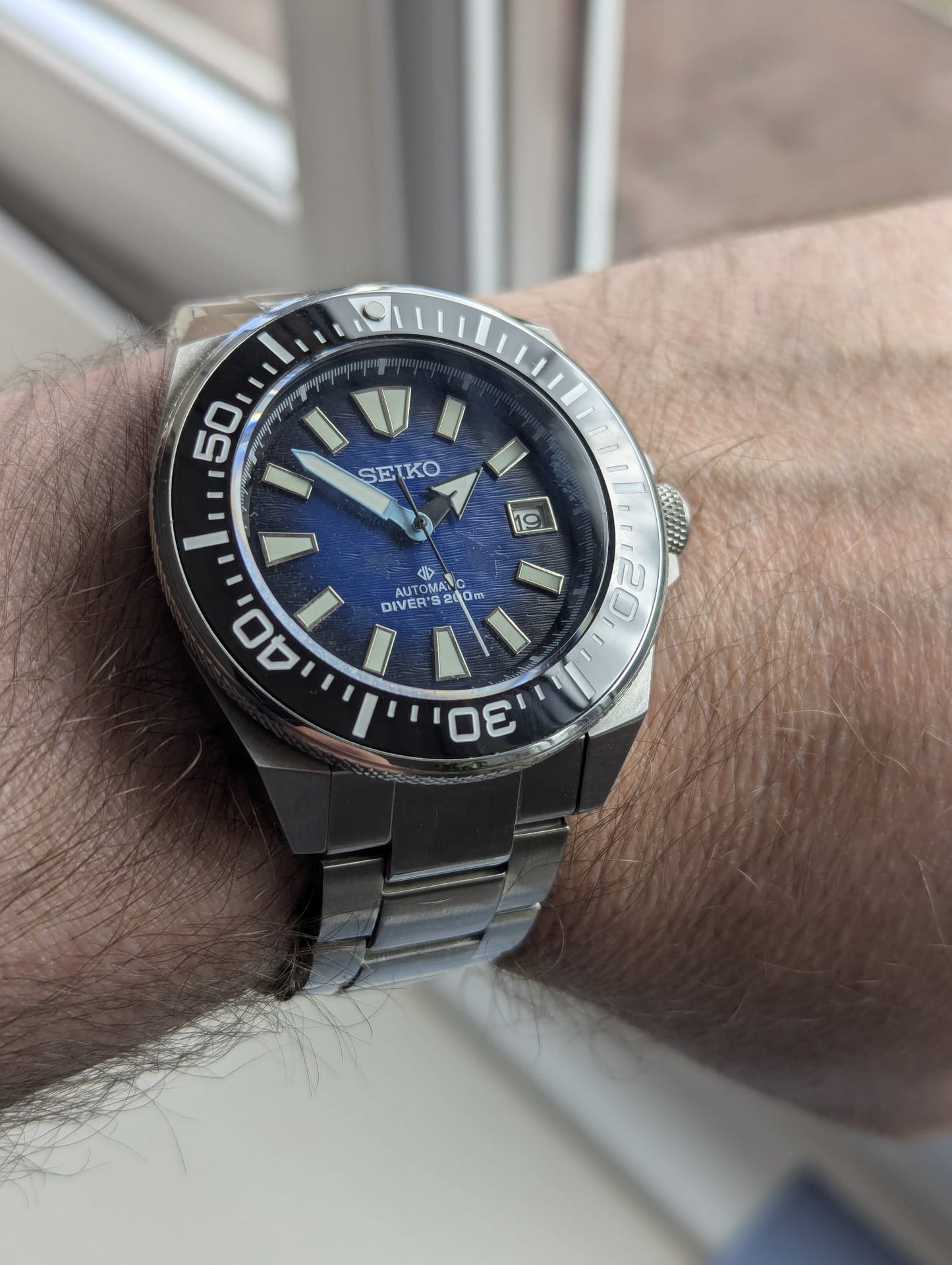 Bespoke custom made Samurai King "Save the ocean "