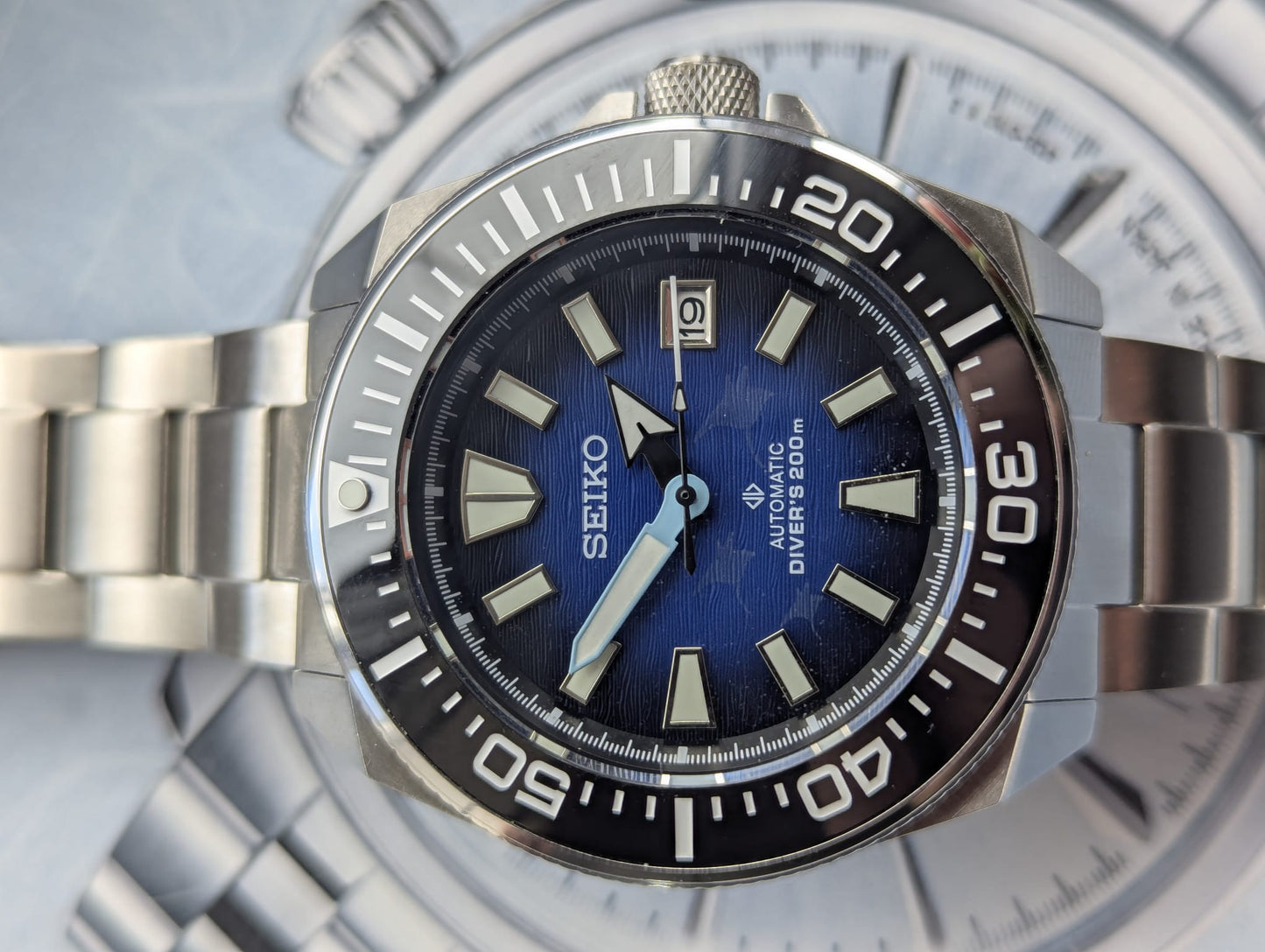 Bespoke custom made Samurai King "Save the ocean "