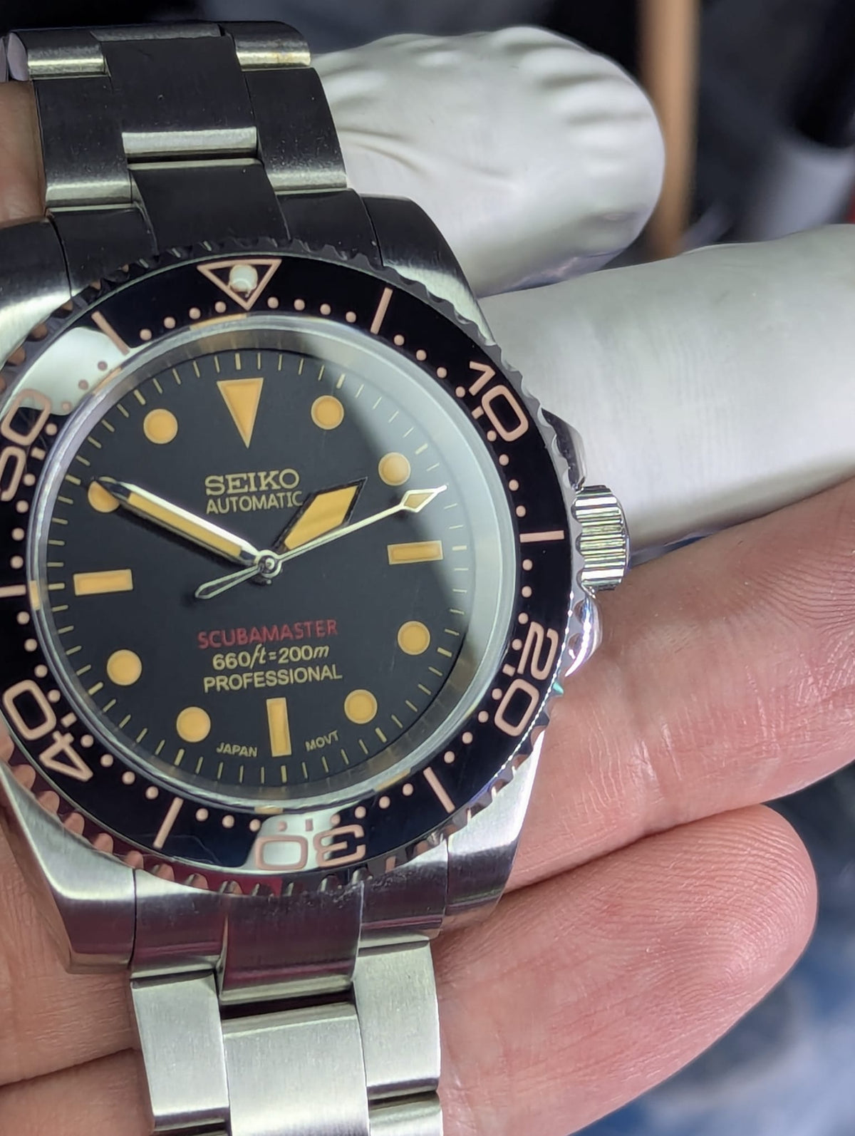 Seiko mod retro style