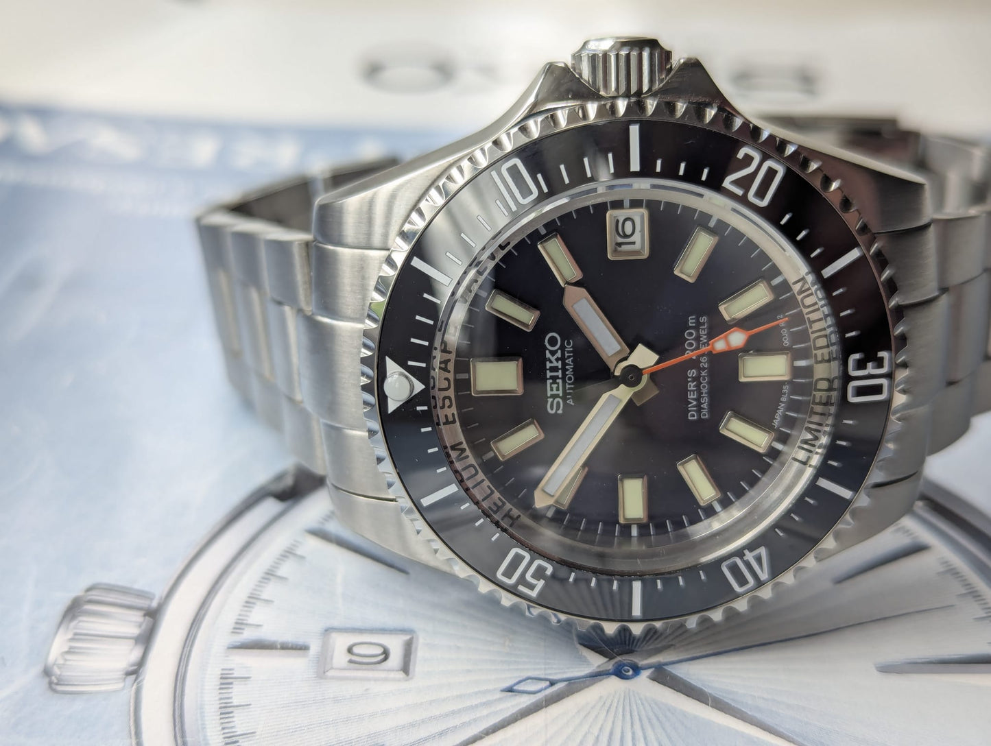 Seiko mod 44mm
