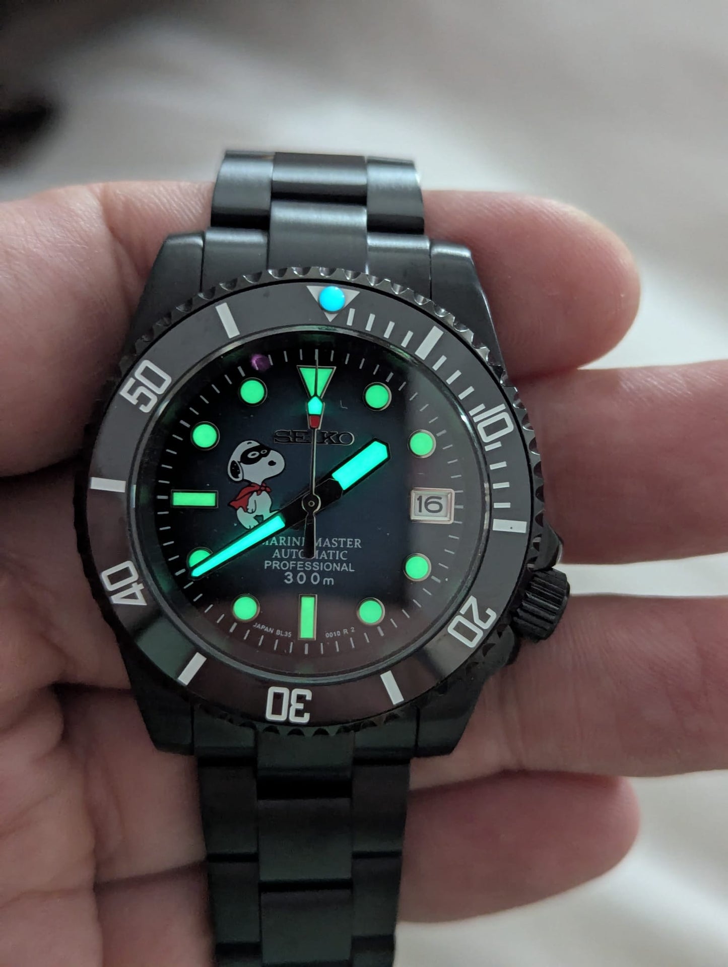 Seiko mod Snoopy
