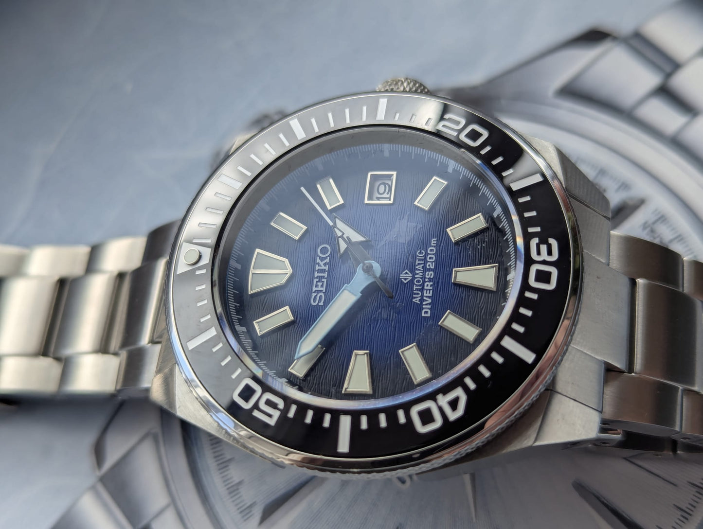 Bespoke custom made Samurai King "Save the ocean "