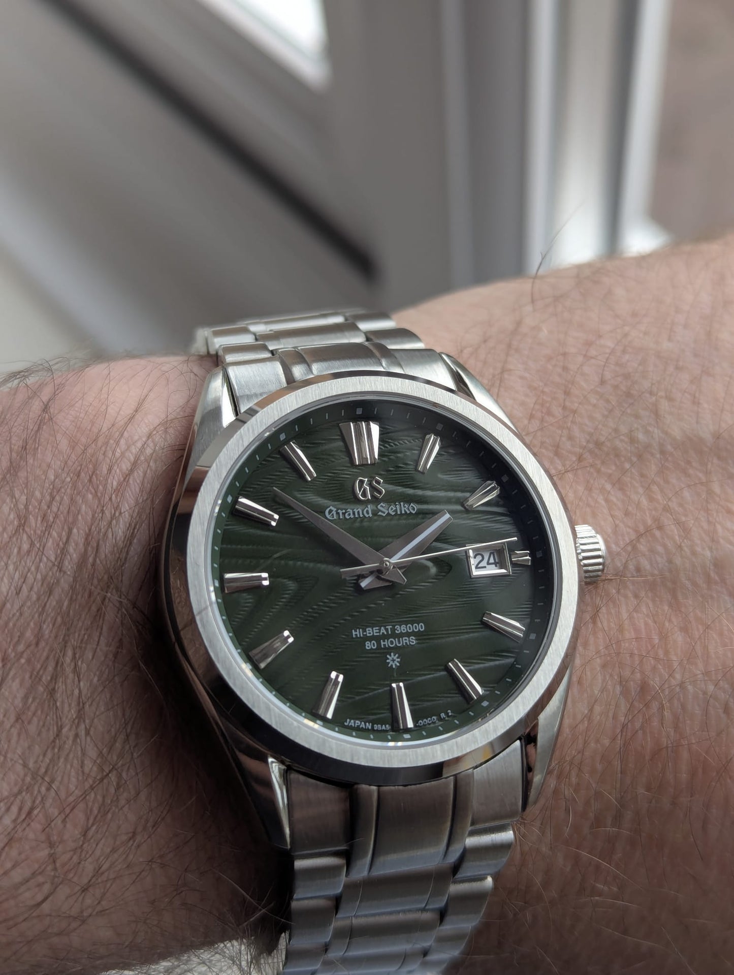 Bespoke custom made GS Olive green