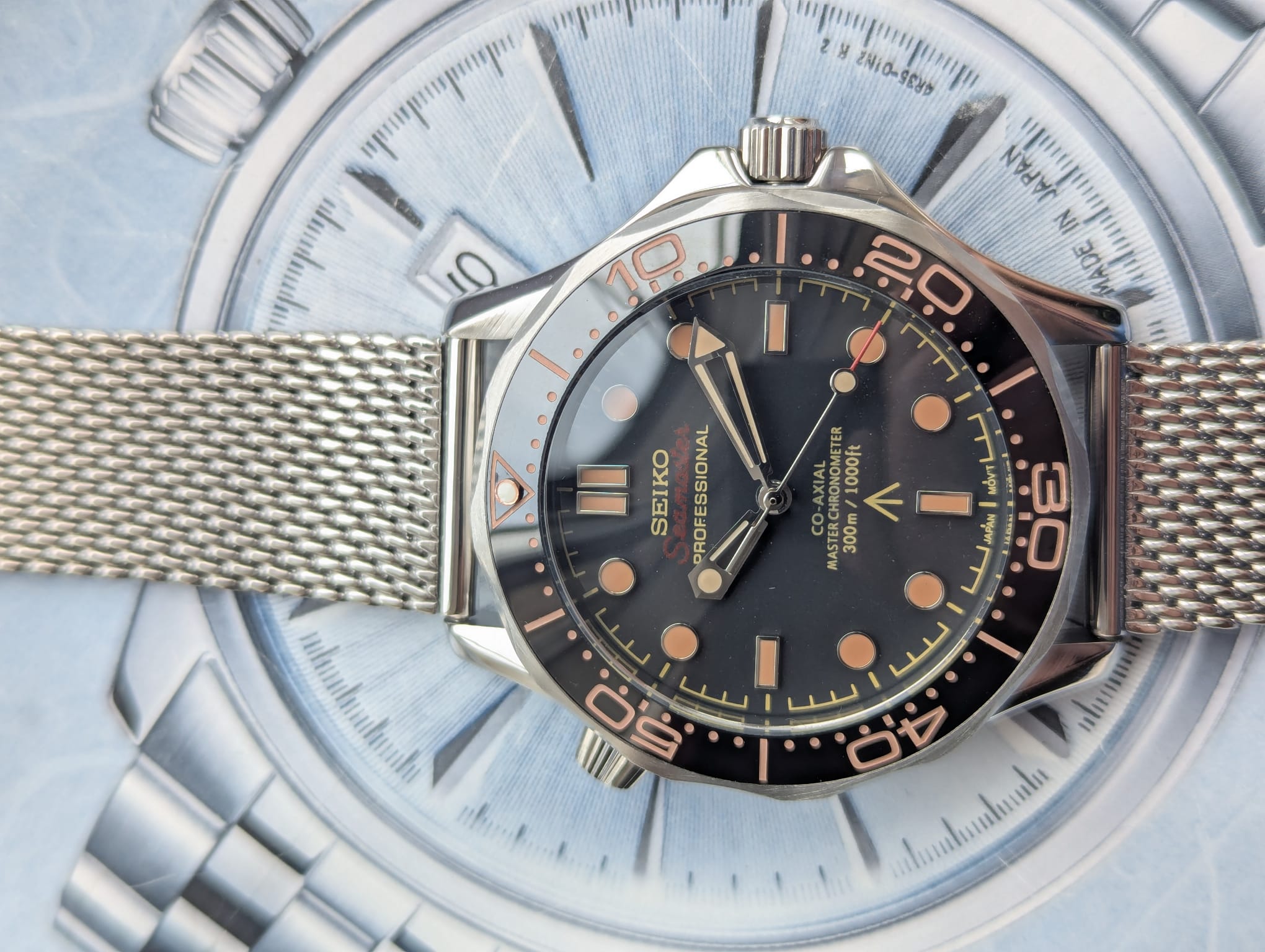 Seiko Mod 007 inspired