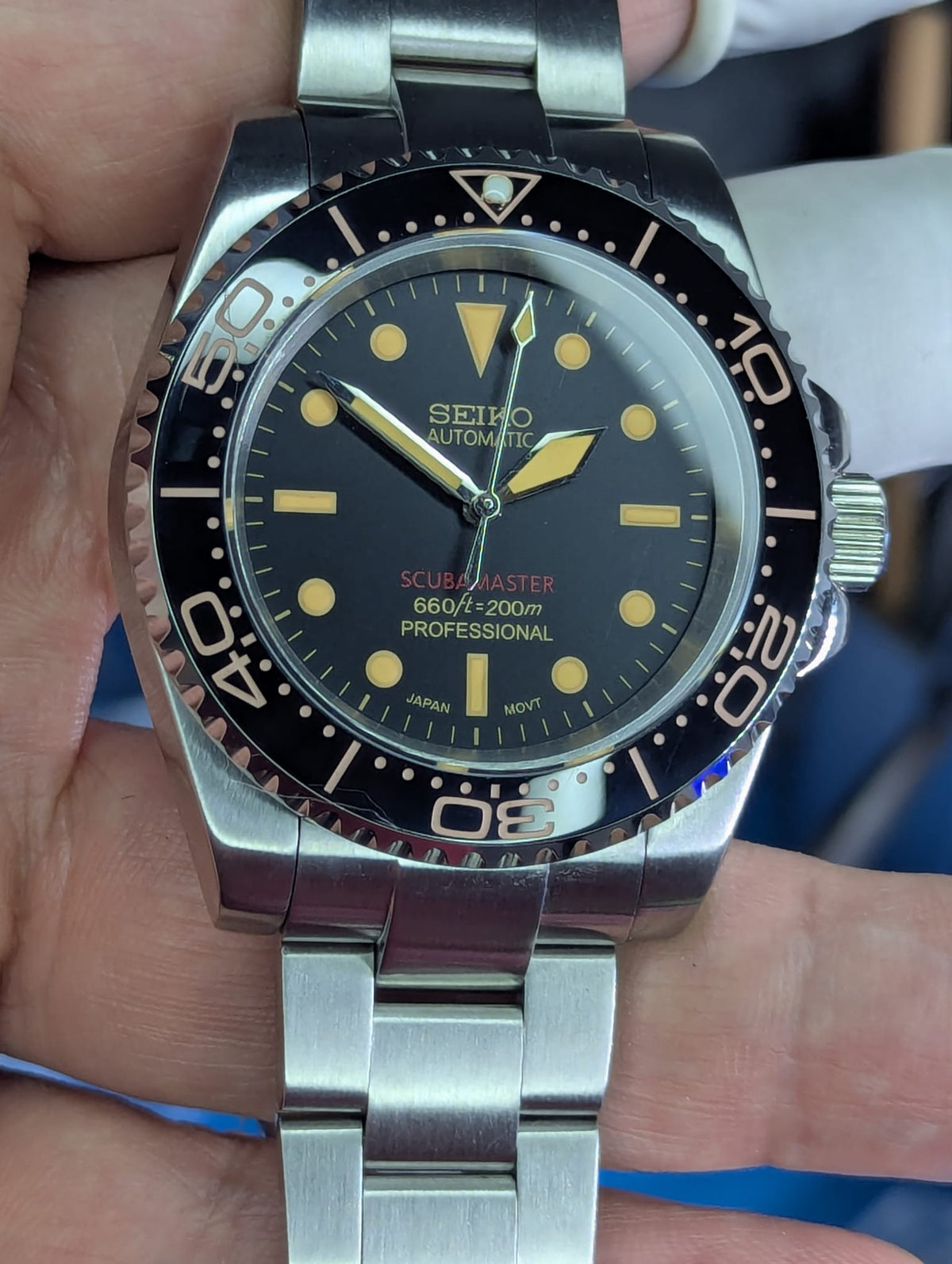 Seiko mod retro style