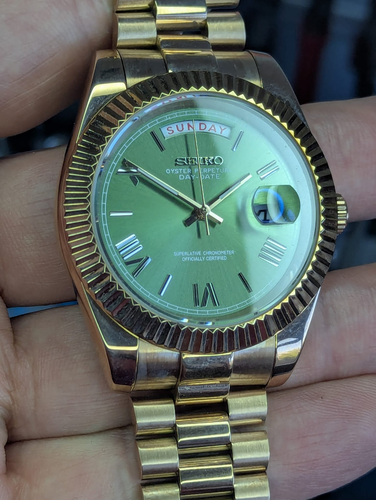 Seiko mod daydate