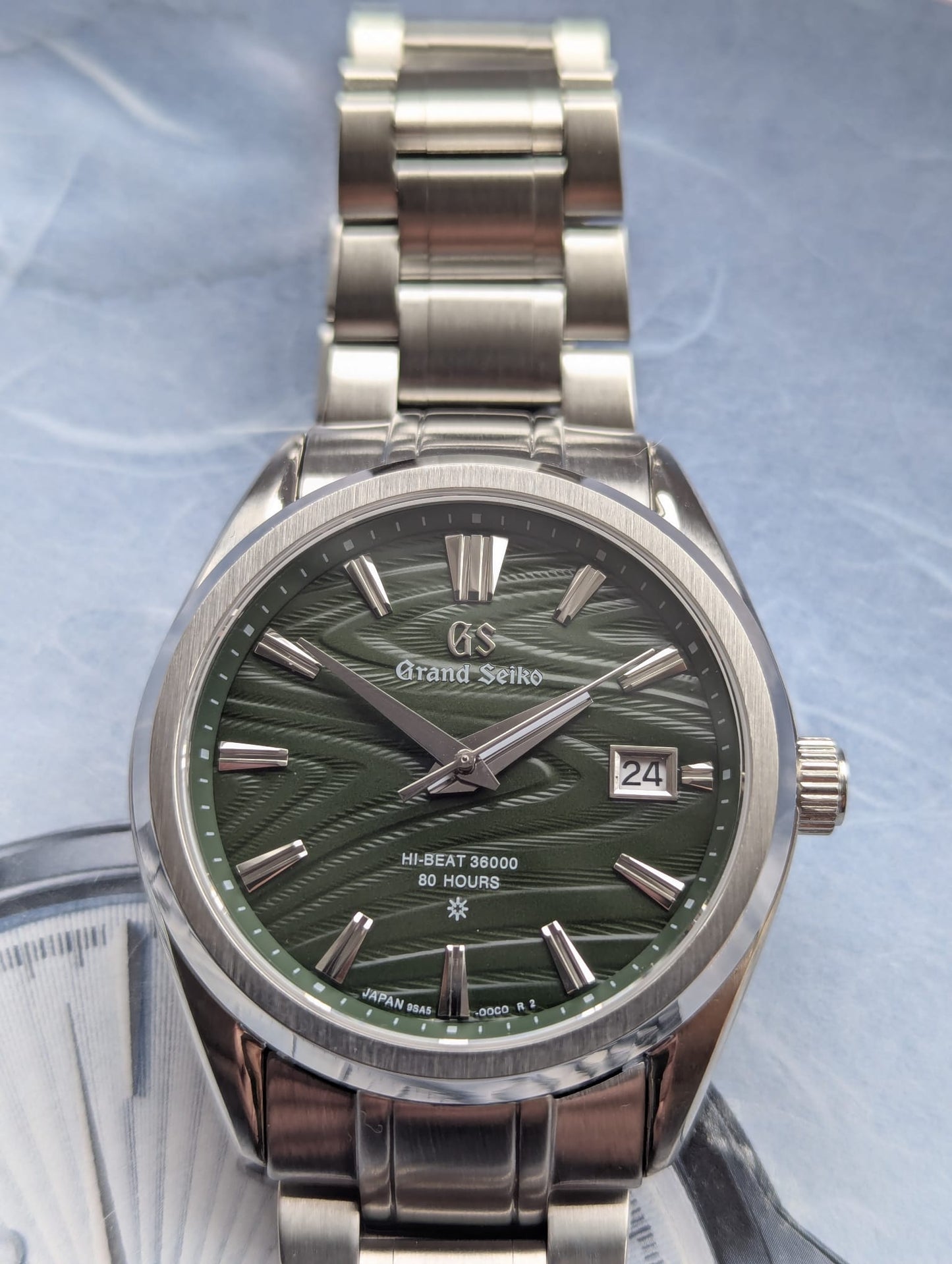 Bespoke custom made GS Olive green