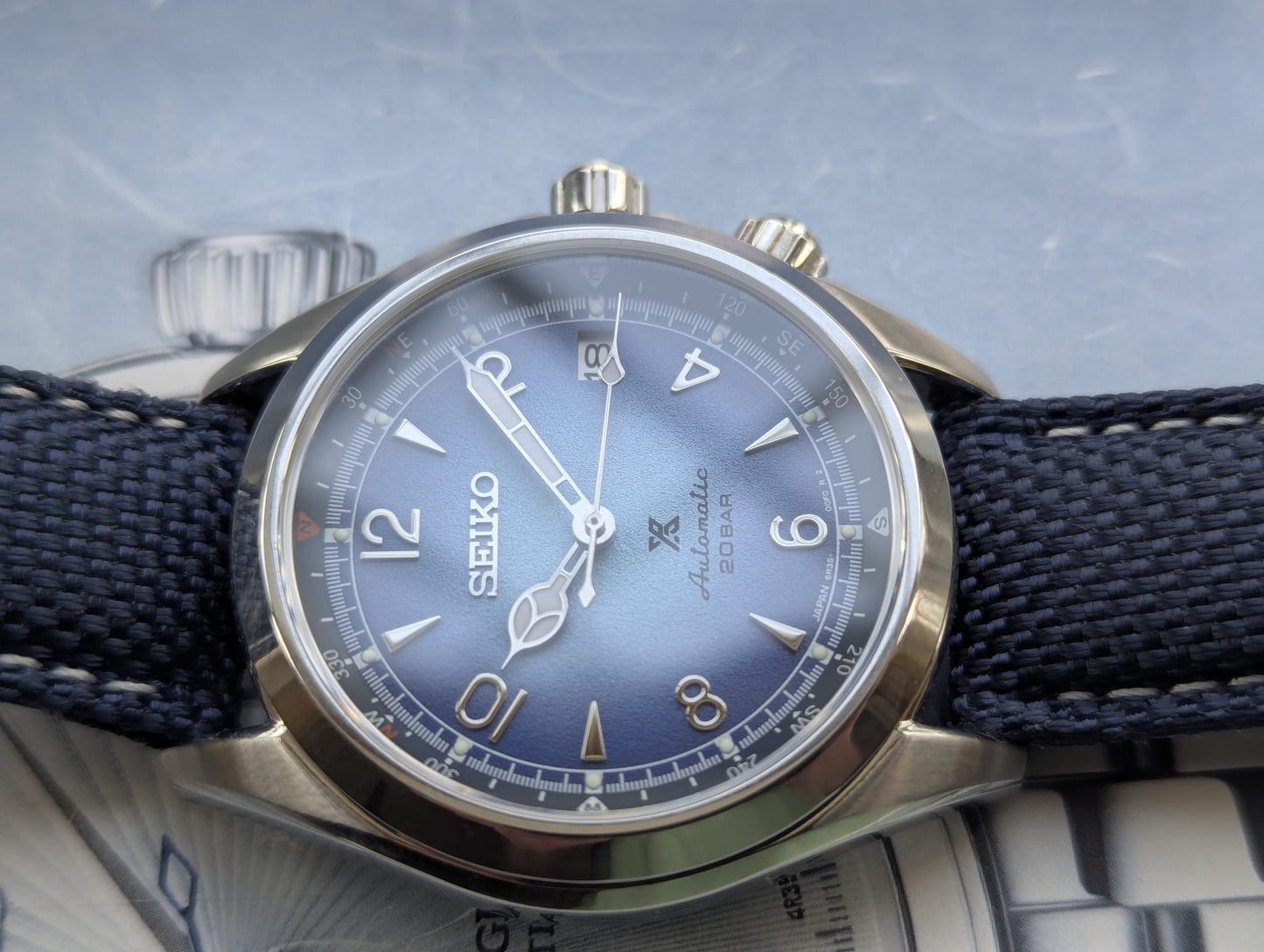 Seiko Alpinist mod no cyclops