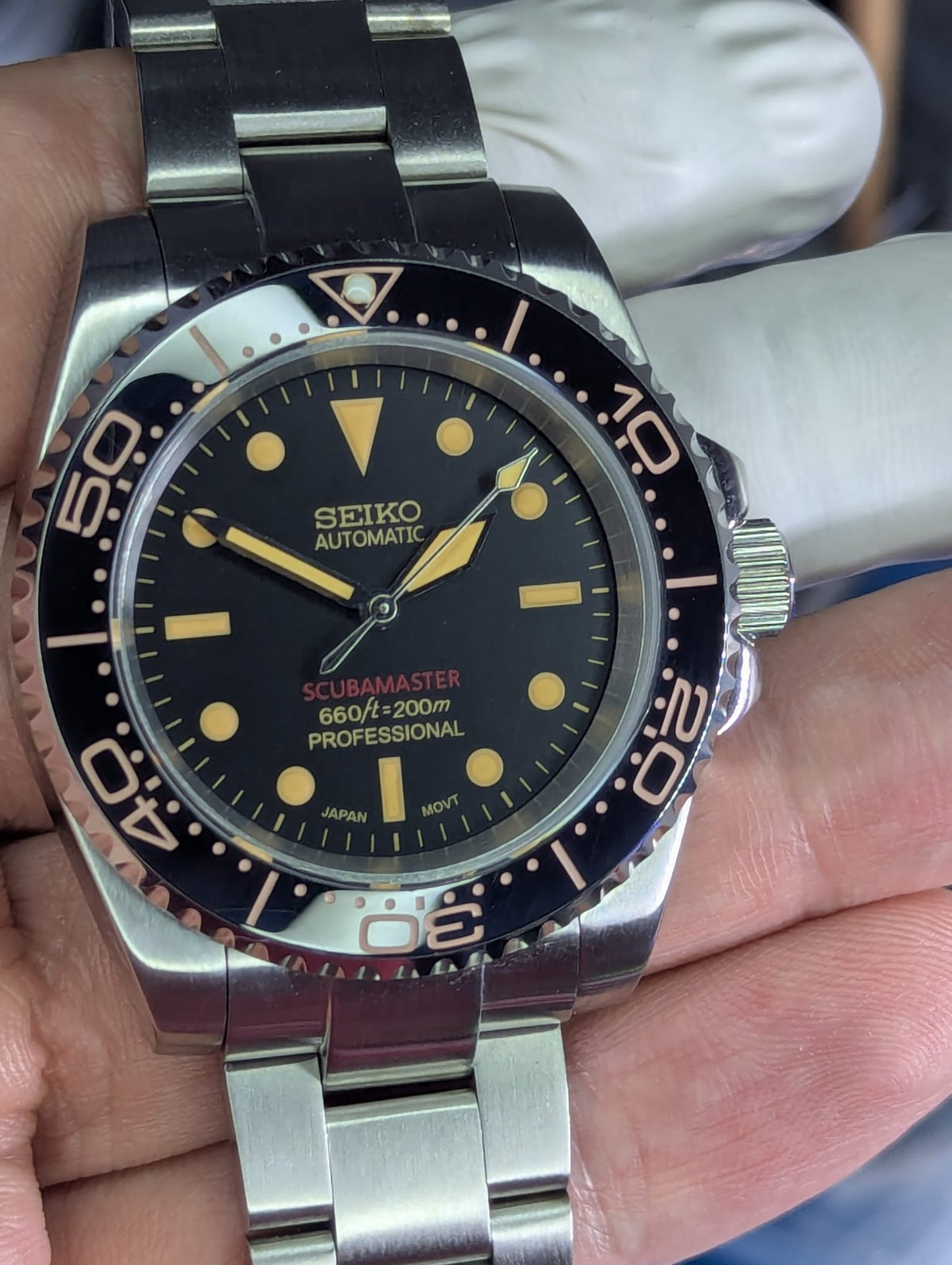 Seiko mod retro style