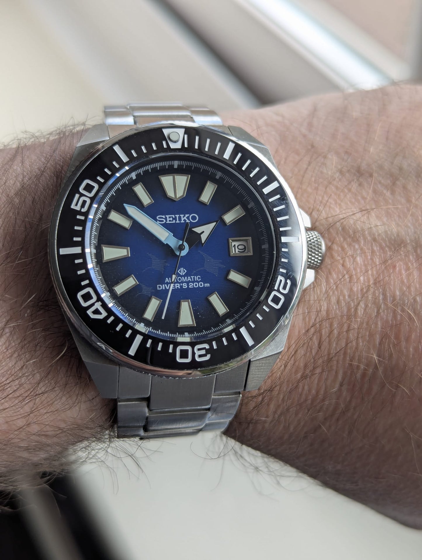 Bespoke custom made Samurai King "Save the ocean "