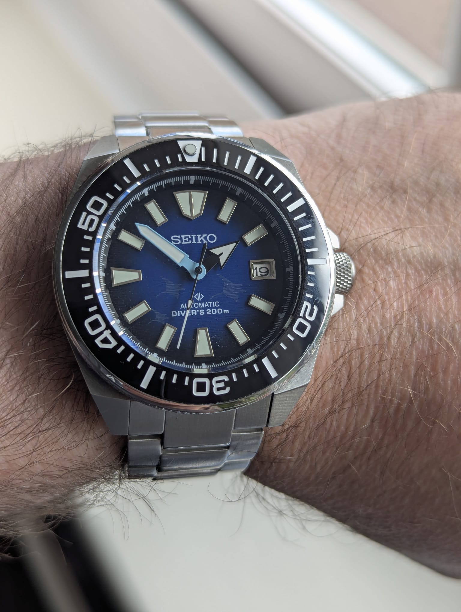 Bespoke custom made Samurai King "Save the ocean "