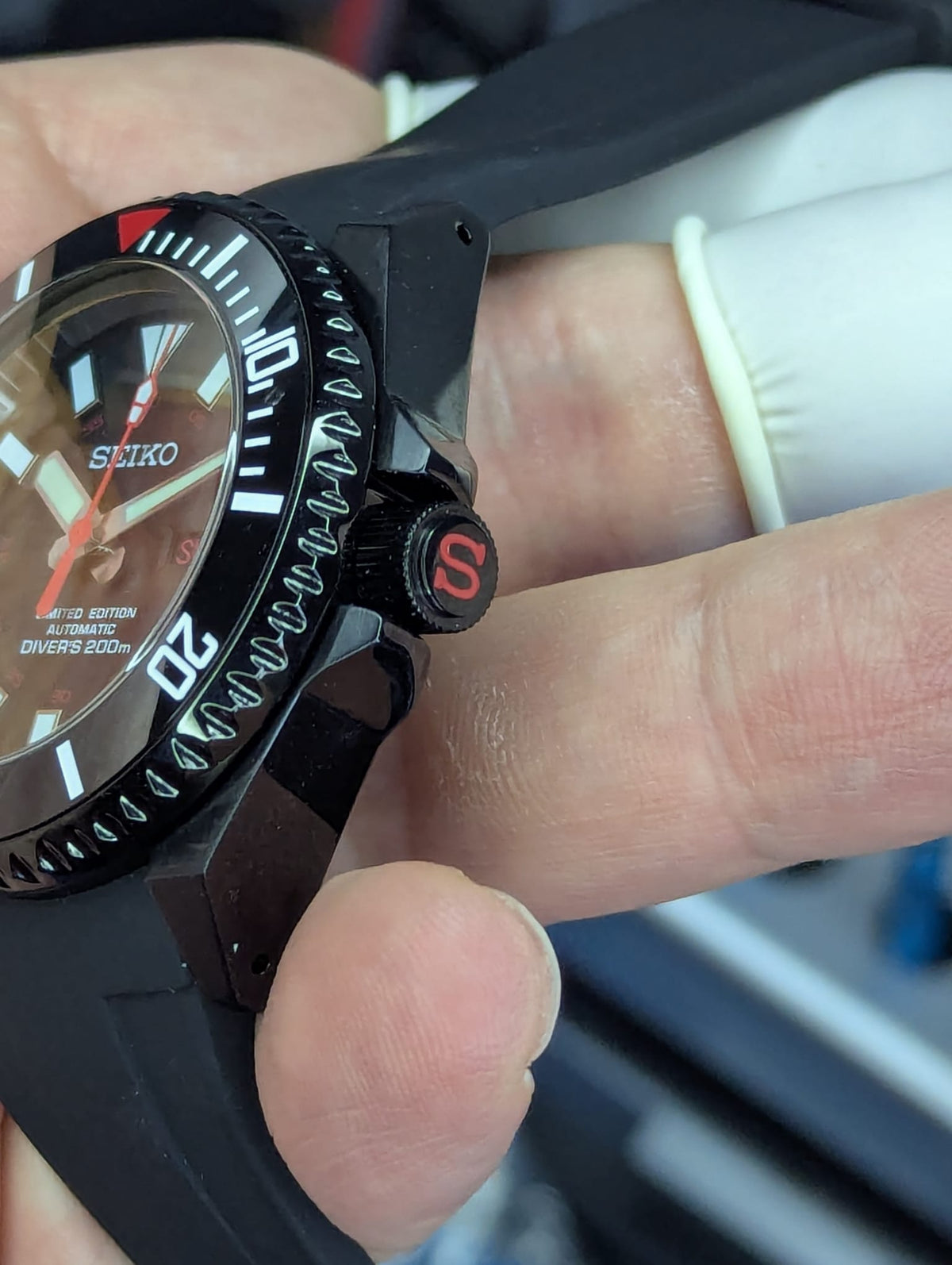 Seiko mod Bloodmoon