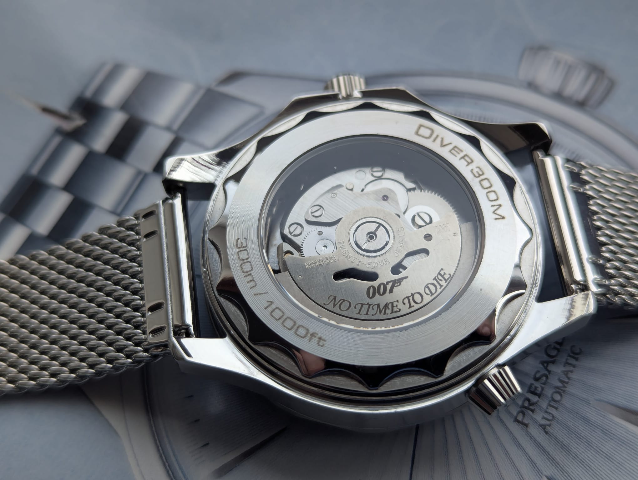 Seiko Mod 007 inspired