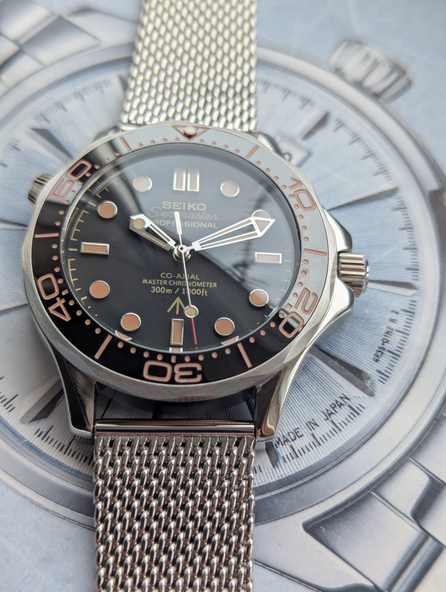 Seiko Mod 007 inspired