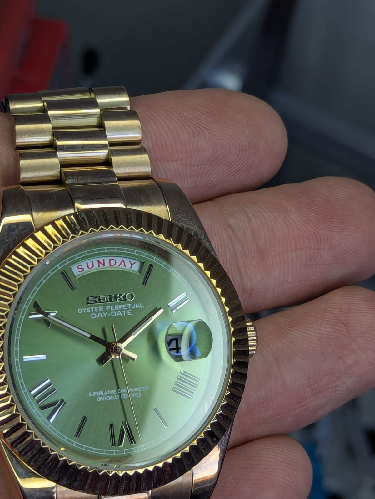 Seiko mod daydate