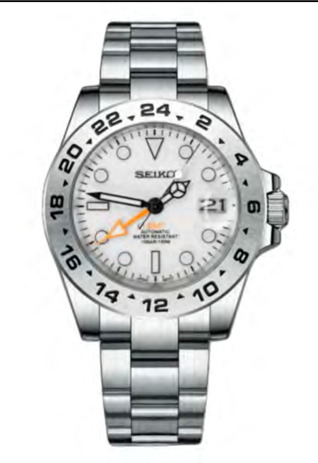 Seiko Mod GMT Explorer – Ati's Custom Watches