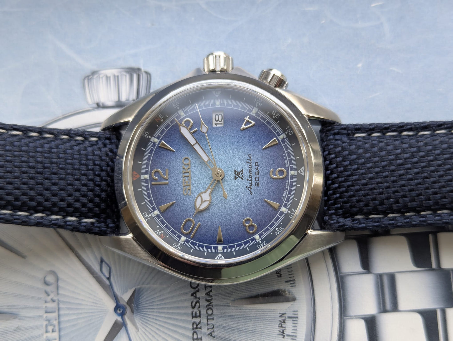 Seiko Alpinist mod no cyclops