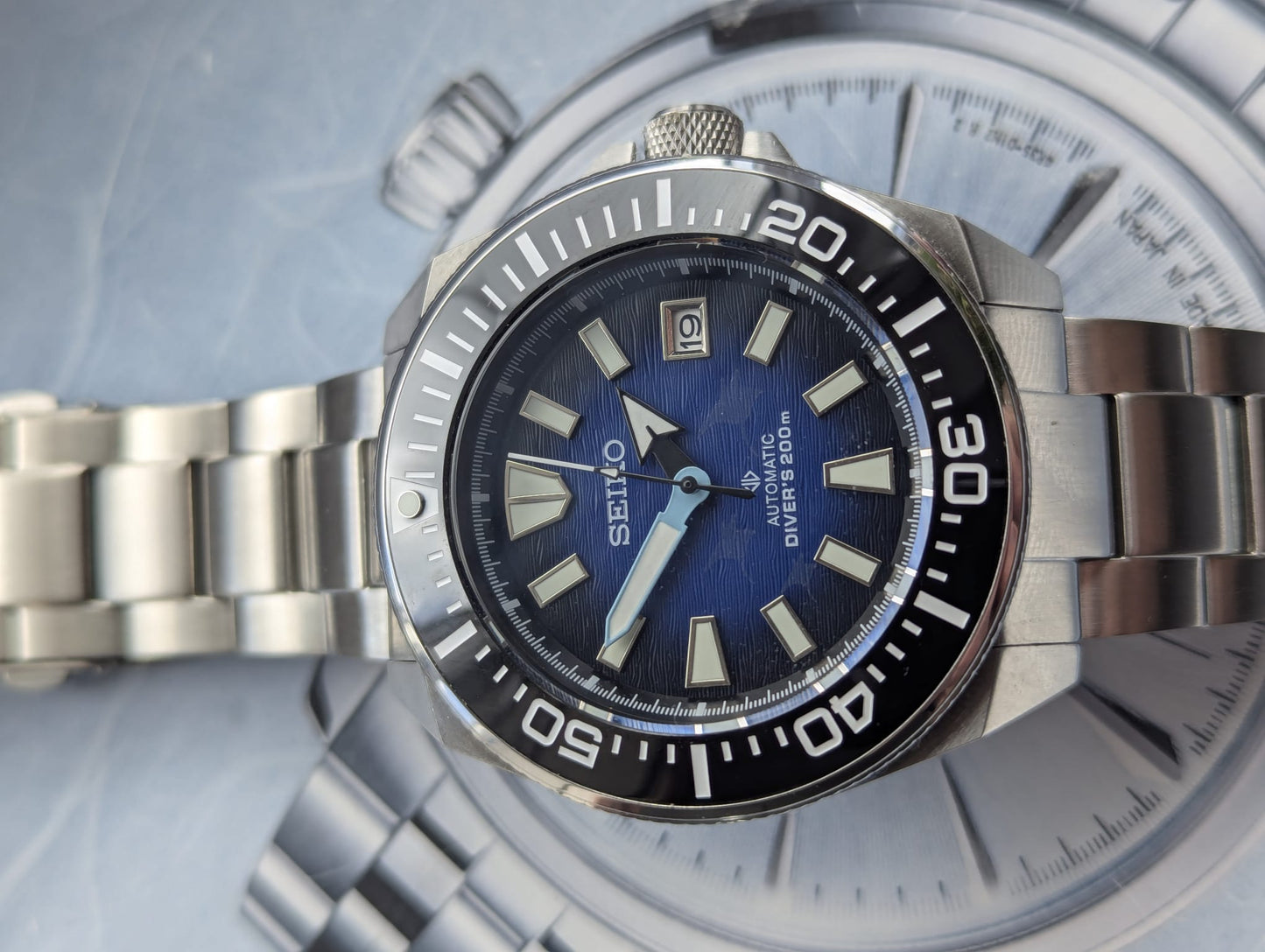 Bespoke custom made Samurai King "Save the ocean "