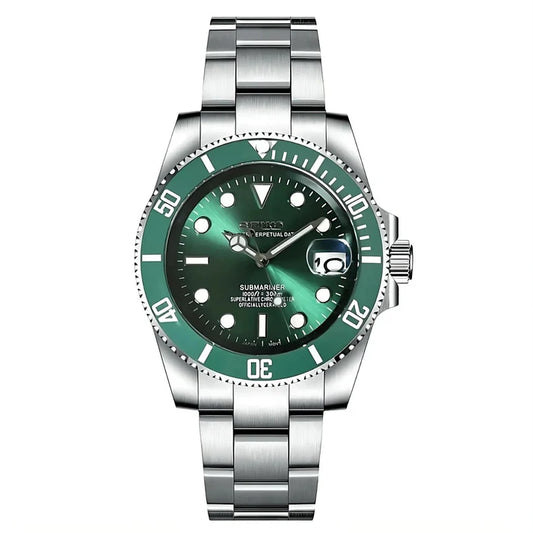 Seiko Mod Submariner "Hulk" Dive Watch